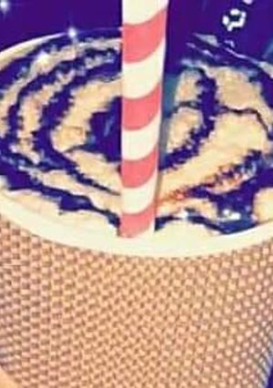 A picture of Chocolate shake.