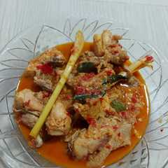รูปของ Ayam bumbu Merah rebus no santan