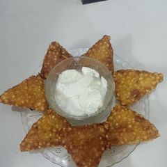 A picture of Sabudana vada.