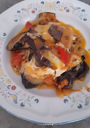 Φωτογραφία της συνταγής Μελιτζάνες με parmigiano και mozzarella !!!