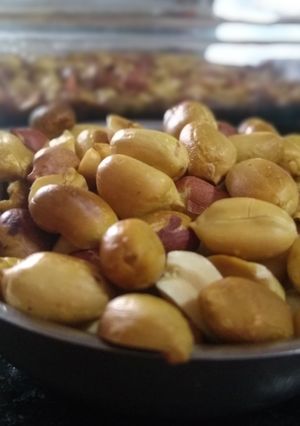 Foto de Amendoim Torrado No Microondas