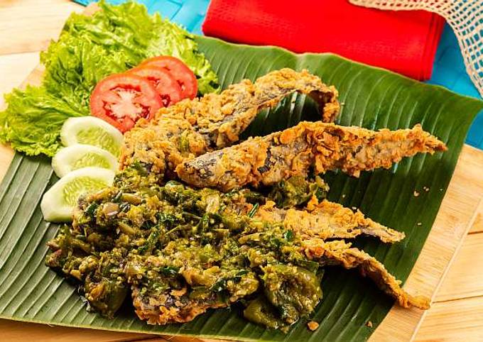 Resep Lele Geprek Sambal Ijo