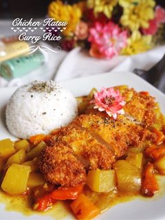 Foto resep Chicken Curry Rice