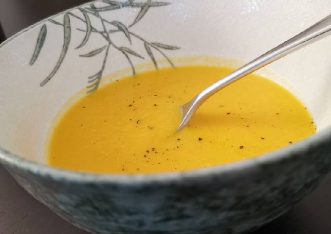 Roasted butternut squash soup