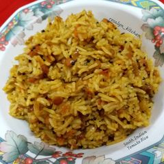 A picture of South Indian Tomato Rice.