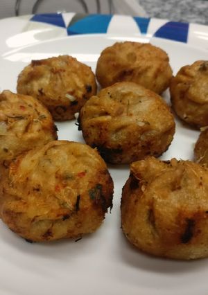 A picture of Tandoori Momos.