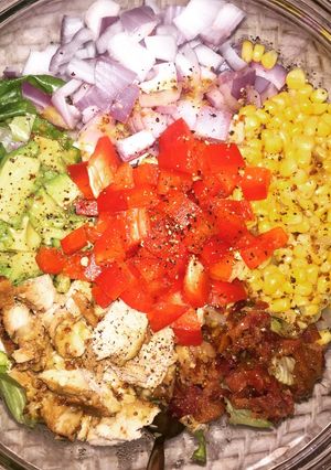 A picture of Honey Mustard Cobb Salad.