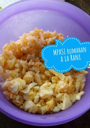 Foto resep MP-ASI 12m+ Nasi Telur yummy