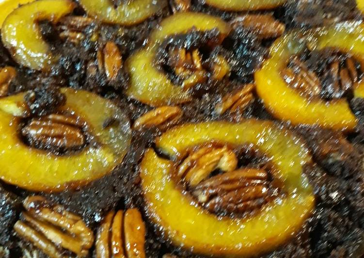 Step-by-Step Guide to Prepare Homemade Peach Upside-down Cake