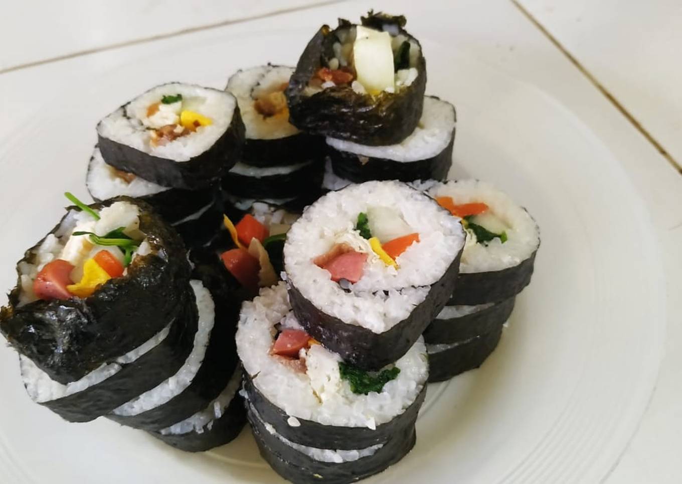 Kimbab ala rumahan