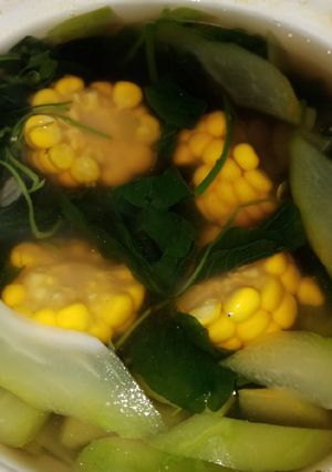 Foto resep Sayur Bening Bayam Jagung Swegerr