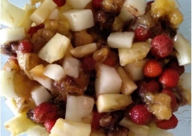 Macedonia con melón