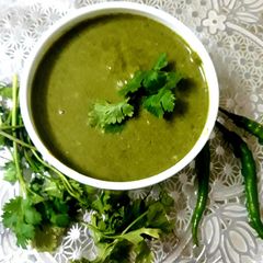 Pudina Chutney A picture of Pudina Chutney.