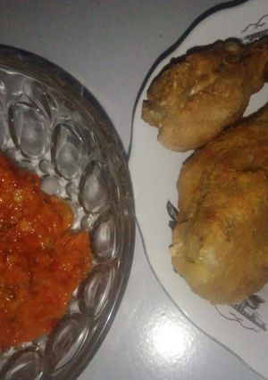 Foto resep Ayam goreng sambal bawang