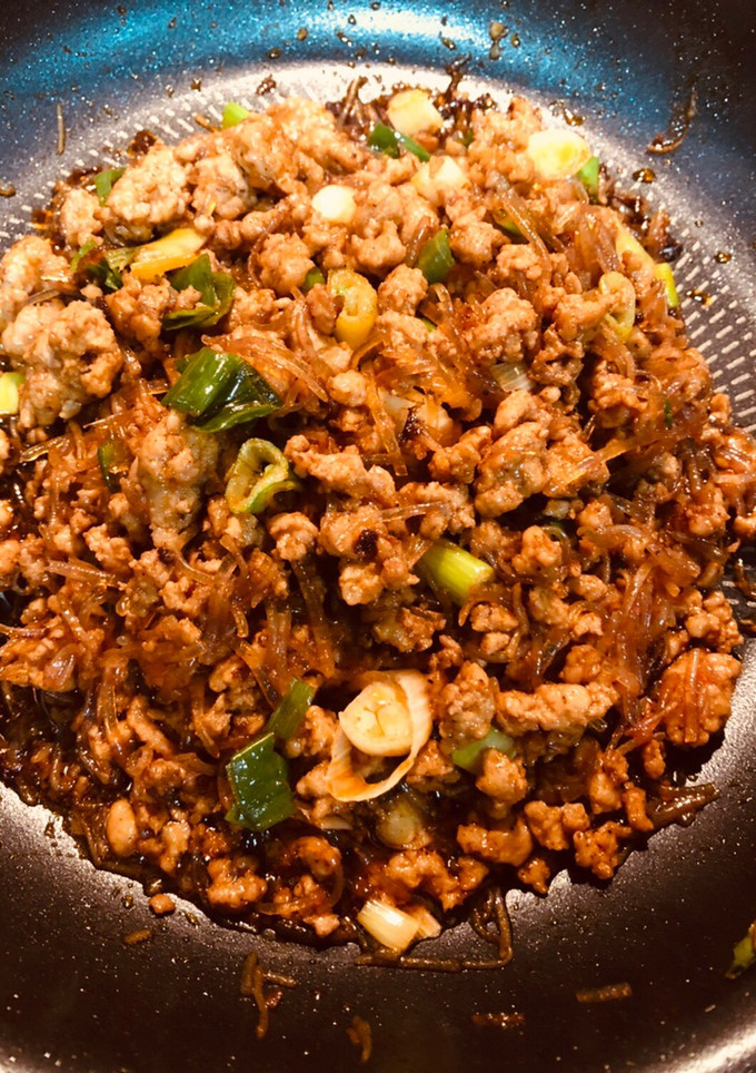 生酮版螞蟻上樹 的食譜成品照片