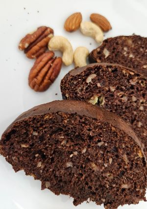 Banános csokis brownie GM recept fotója