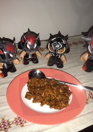 Una foto de Relleno “luchistico” para Navidad