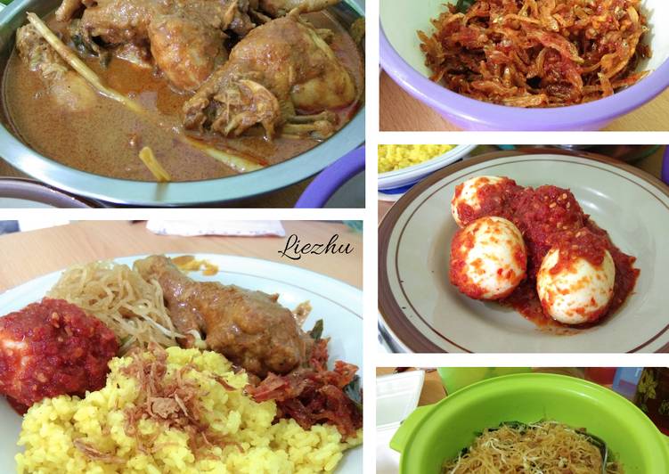 Rahasia Membuat Nasi Kuning Ricecooker, Lezat Sekali