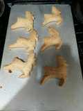 Galletas integrales de avena y trigo