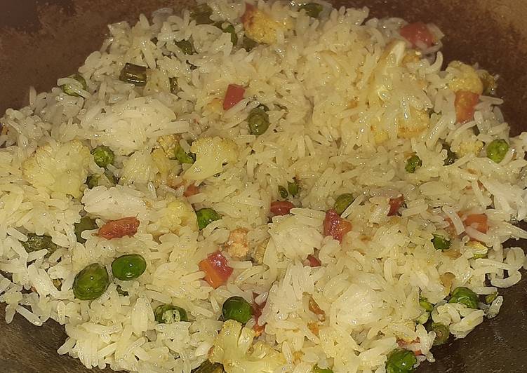 Easiest Way to Prepare Quick Onepot Mix veg rice