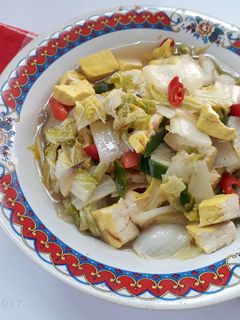Foto resep Tumis Sawi Putih & Tahu