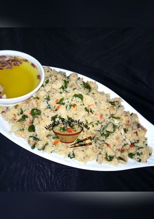A picture of Danbun shinkafa.