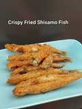 Crispy Fried Shisamo Fish (Ikan goreng pake tepung beras)