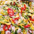 Gỏi bông điên điển tép đồng