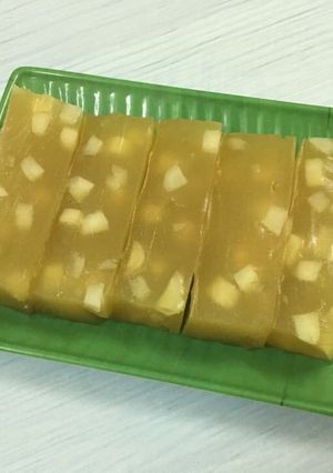 Hình của món Water Chestnut Cake (bánh củ năng).