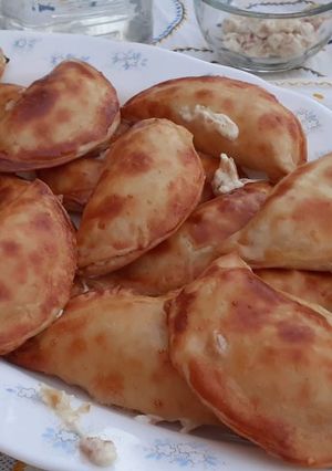 Una foto de Empanadillas de bacon y queso