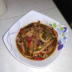 รูปของ Oseng cumi asap