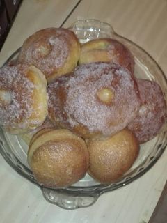 Una foto de Donut al horno