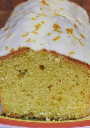 Una foto de Budín de naranja