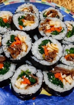 Foto resep Gimbab / Kimbab / Nasi Gulung Korea