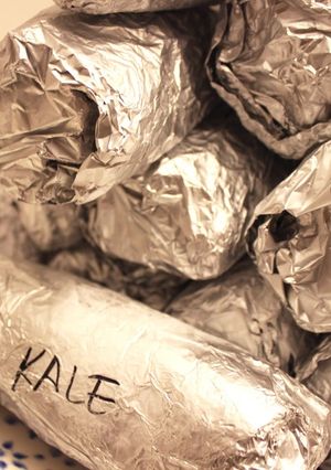 A picture of Emergency Frozen Burritos(EFBs).
