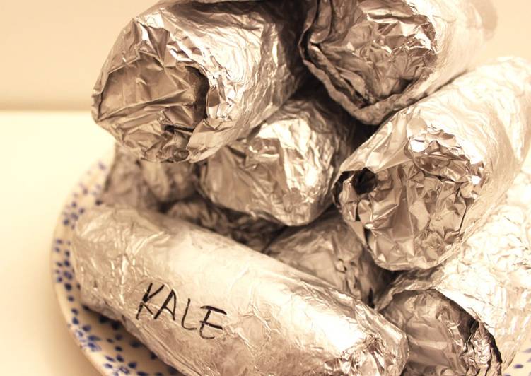 Steps to Make Any-night-of-the-week Emergency Frozen Burritos(EFBs)