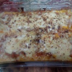 A picture of Beef Lasagna.