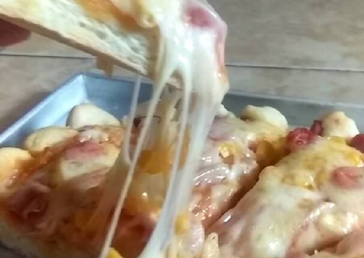 Pizza mozarella irit bahan #BikinRamadanBerkesan