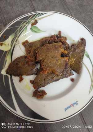 Foto resep Paru ungkep goreng