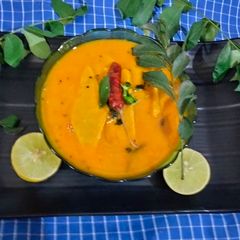 A picture of Dal Dhokli.