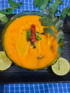 A picture of Dal Dhokli.