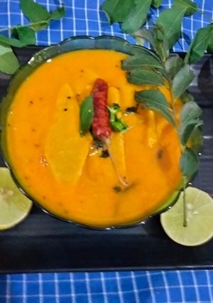 A picture of Dal Dhokli.