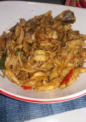 Foto resep Ayam suwir pedas