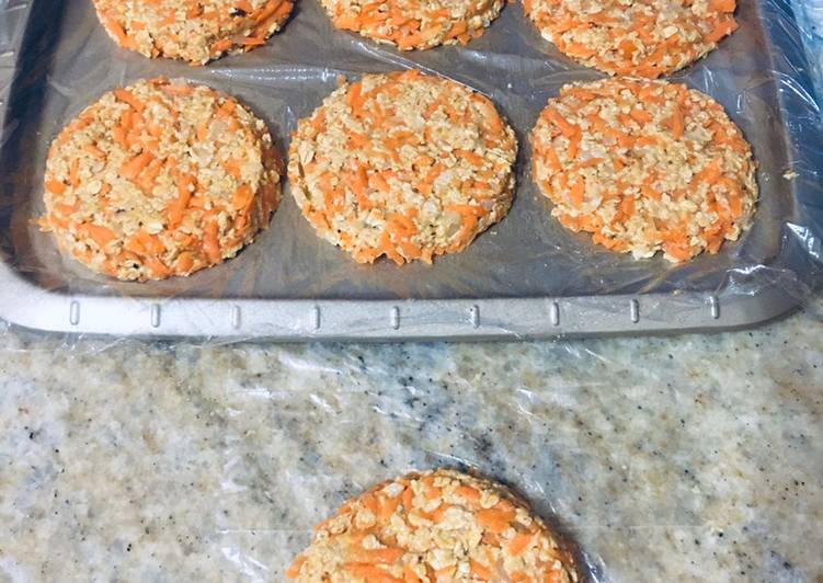 Easiest Way to Make Any-night-of-the-week Hamburguesas de zanahoria y avena 🥕🥕