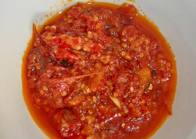 Sambel merah padang