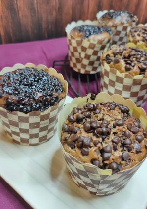 Foto resep 118. Muffin Cokelat Versi Panggang dan Versi Kukus
