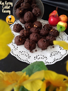 Foto resep Kue Kering Coklat Kacang