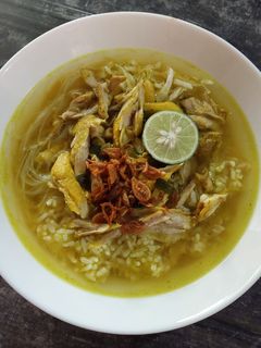 Foto resep Soto ayam kuah kuning
