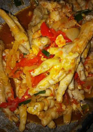 Foto resep Ceker pedas ceker setan