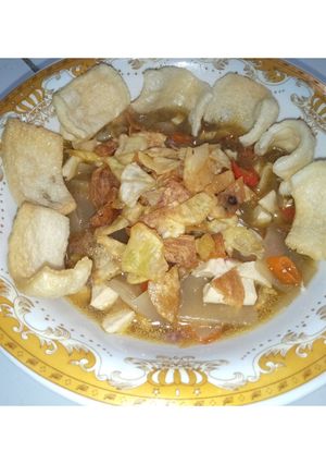 Foto resep Seblak tahu asam pedas